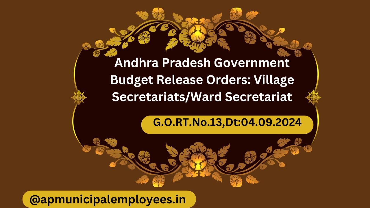Andhra Pradesh Government Budget Release