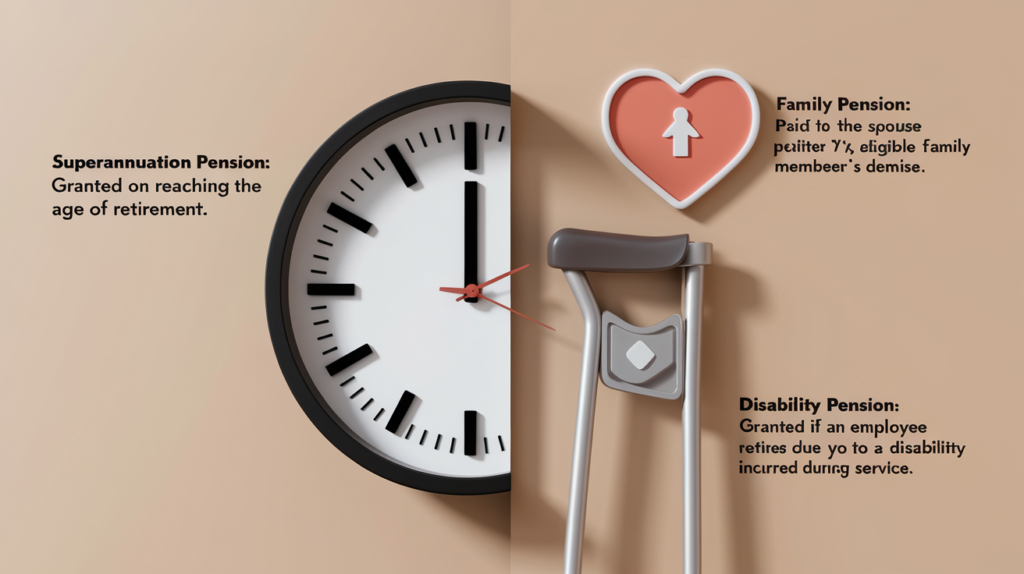 "Types of Pension: Superannuation, Family & Disability Guide"